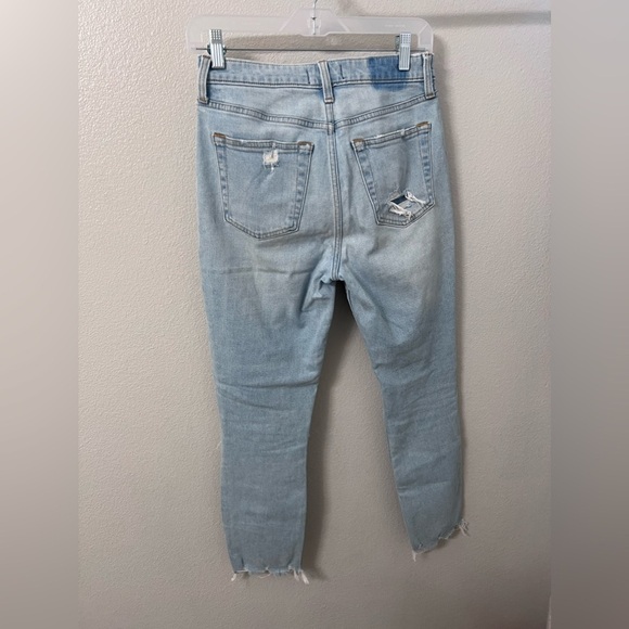 Abercrombie & Fitch Simone High Rise Slim Light Wash - Picture 3 of 7